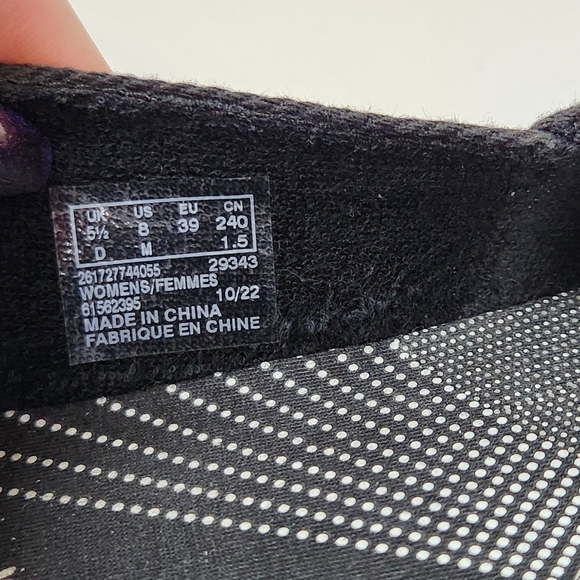 Clarks Cloudsteppers Breeze Step II Slip On Comfort Shoes Womens size 8 Black - Picture 9 of 10